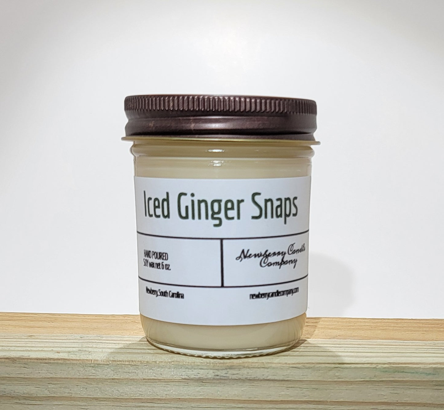 Iced Ginger Snaps